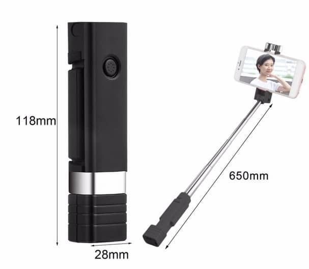 Монопод для селфи Remax XT-P01 Selfi stick Bluetooth Black 37979