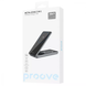 Беспроводное зарядное устройство Proove Metal Edge 3 in 1 Black 81696 2