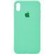 Чехол Silicone Case 360 для Iphone X / XS Зеленый / Spearmint 53220 1