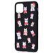 Чохол WAVE New Year для Iphone 12 / 12 Pro Dogs / Black 48261