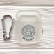 Чехол Matte Protective с карабином для Apple Airpods Versace White 32971