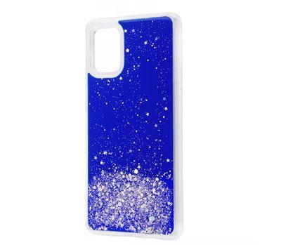 Чехол WAVE Brilliant Case с блестками для Xiaomi Redmi Note 9s / Note 9 Pro Blue 58086