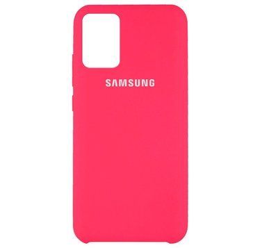 Чехол Silicone Case для Samsung Galaxy A71 Розовый / Shiny pink 57933