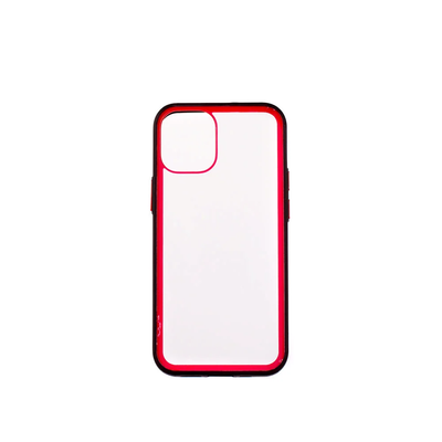 Чохол CoWay для Iphone 12 Mini Прозорий/Чорний 88689