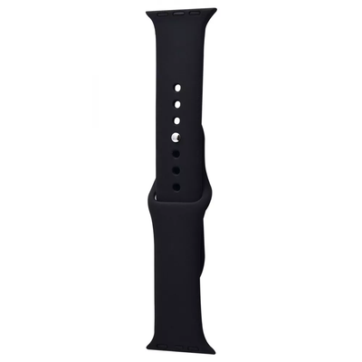 Ремешок Silicone Sport Band для Apple Watch 38/40/SE 40/41 mm S Black 69239