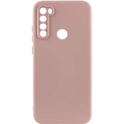 Чехол Silicone Lakshmi A Full Camera для Xiaomi Redmi Note 8T Розовый / Pink Sand 80095