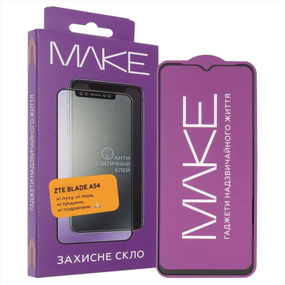 Захисне скло MaFuture для ZTE Blade A54 Black