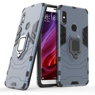 Протиударний чохол Transforme Ring для Xiaomi Redmi Note 5 Pro / Note 5 Grey 30031