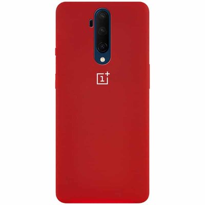 Чехол Silicone Cover для OnePlus 7T Pro Красный / Dark Red 38101