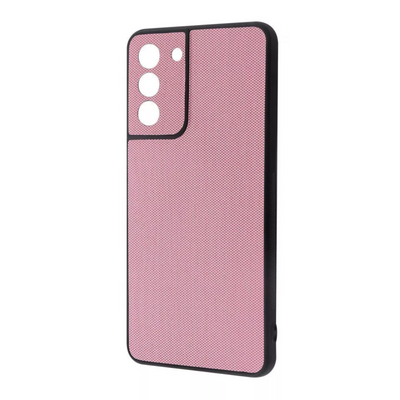 Чехол текстильный Canvas для Samsung Galaxy S21 Pink sand 70686