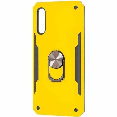 Протиударний чохол SG Magnet Ring для Samsung Galaxy A50/A30s Жовтий 38578