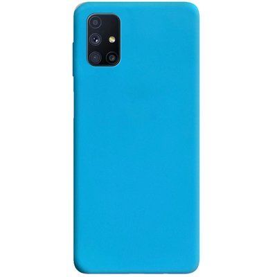 Чохол Matte для Samsung Galaxy M51 Блакитний 47903