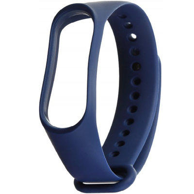 Ремешок Silicone для Xiaomi Mi Band 7 Dark blue 63205