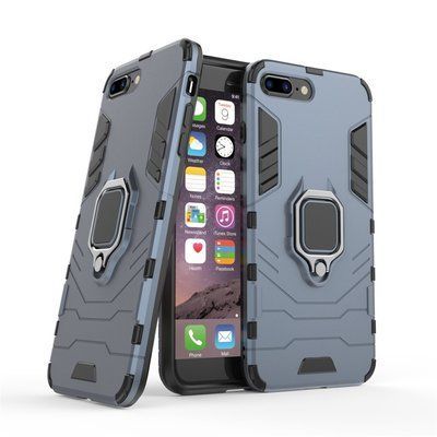 Противоударный чехол Transforme Ring для Iphone 7 Plus / 8 Plus Blue 57371