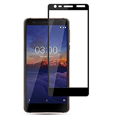 Защитное стекло Full Cover для Nokia 3.1 Black 34381