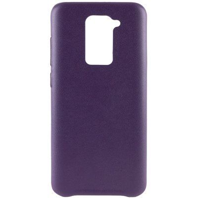 Защитный чехол Leather Case для Xiaomi Redmi Note 9 / Redmi 10X Фиолетовый 48108
