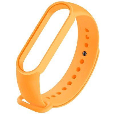 Ремешок Silicone для Xiaomi Mi Band 3/4 Оранжевый / Bright Orange 52179