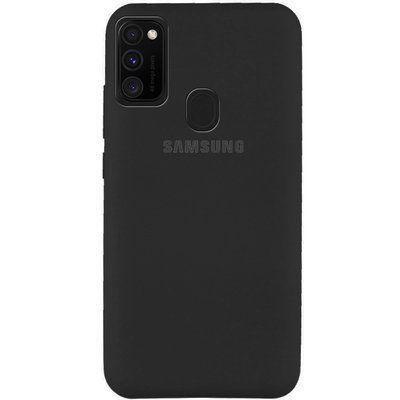Чехол Silicone Cover для Samsung Galaxy M30s / M21 Черный / Black 54792