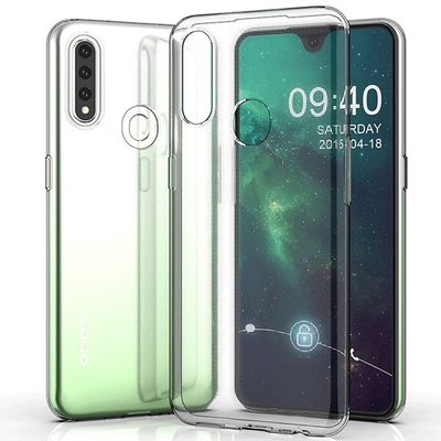 Чохол Stez для Oppo A31 Прозорий 45972