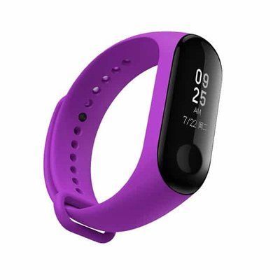 Ремінець Silicone для Xiaomi Mi Band 3/4 Violet 37783