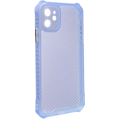Чехол Ease Carbon Color Series для Iphone 11 Синий / Прозрачный 66673