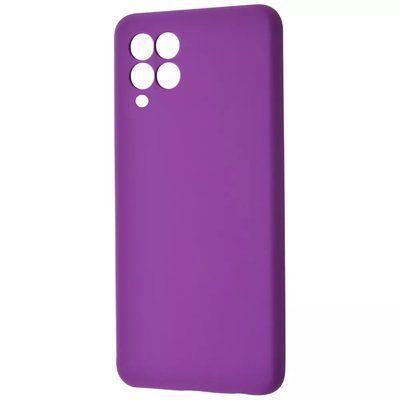 Чехол Silicone WAVE Full для Samsung Galaxy A22 / M32 / M22 Dark purple 56807