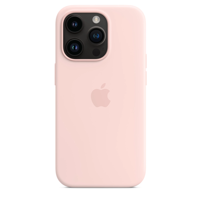 Чохол Silicone case Magsafe для Iphone 14 Pro Chalk Pink 82157