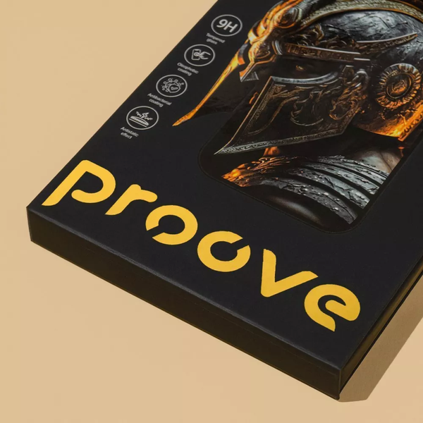 Захисне скло Pruf Achilles для Iphone 17 Pro Max Black