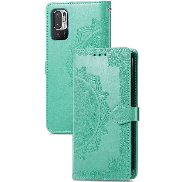 Чехол-книжка Art Case для Xiaomi Redmi Note 10 5G / Poco M3 Pro Бирюзовый 56858