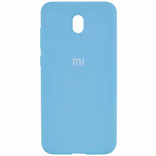 Чохол Silicone Cover для Xiaomi Redmi 8A Блакитний / Light Blue 38036