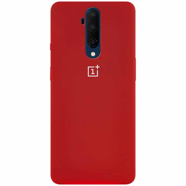 Чехол Silicone Cover для OnePlus 7T Pro Красный / Dark Red 38101