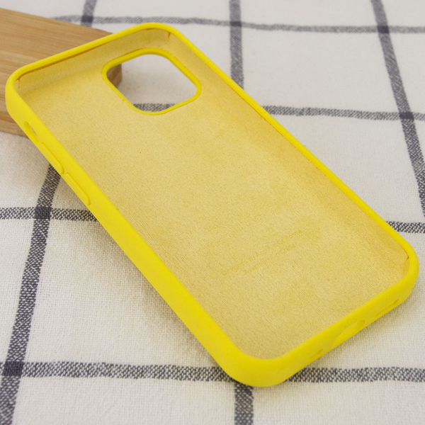 Чохол Silicone Case для Iphone 14 Pro Max Жовтий / Mellow Yellow 70247
