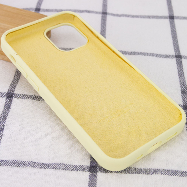 Чохол Silicone Case для Iphone 14 Pro Max Жовтий / Mellow Yellow 70247