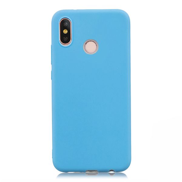 Чехол Matte для Xiaomi Redmi S2 Голубой 31596