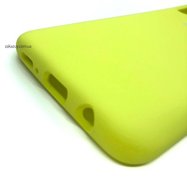 Чехол Silicone Cover для Samsung A205 / A305 Galaxy A20 / A30 Yellow 34249