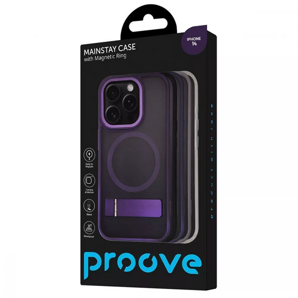 Чохол Proove Mainstay MagSafe для Iphone 16 Pro Black