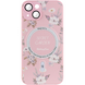 Чохол Secret Garden MagSafe для Iphone 14 Plus Рожевий / Pink 68581 1