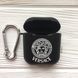 Чехол Matte Protective с карабином для Apple Airpods Versace Black 32972