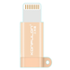 Адаптер Konfulon Z8 MicroUSB to Lightning Gold 38840