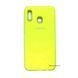 Чехол Silicone Cover для Samsung A205 / A305 Galaxy A20 / A30 Yellow 34249 5