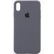 Чохол Silicone Case для Iphone XS Max Сірий / Dark Grey 67065 1